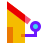 color glass style 아웃 도어 카메라 icon
