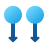 windows 11 color style two finger swipe down icon