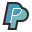retro style paypal icon