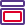 Rectangular box frame with header on top icon