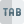 Tab function key for shifting to next menu icon