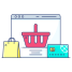 Negozio online icon