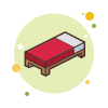кровать в майнкрафте icon
