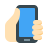 mão-com-pele-de-smartphone-tipo-1 icon