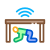 hide under table icon