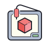 Impresora 3d icon