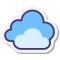 stickers style 구름 icon