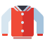 chaqueta universitaria icon