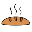 warm bread icon