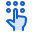 Ganze Hand icon