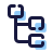 Empilhados um organograma icon