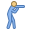 office s style punching icon