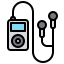 внешний-музыкальный плеер-хобби-и-свободное время-xnimrodx-lineal-color-xnimrodx icon