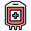 blood bag icon