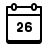 Kalender 26 icon