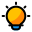 外部灯泡用户界面基本安加拉填充轮廓安加拉普特拉 icon