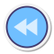 되감기 버튼 라운드 icon