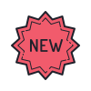 color hand drawn style neu icon
