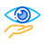 Eye on Hand icon