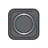 color hand drawn style polarr icon