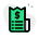 Billing for the hotel expenses and invoices icon