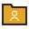 retro style user folder icon
