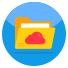 cloud folder icon