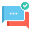 two way communication icon