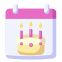 생일 날짜 icon