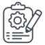 clipboard writing icon