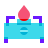 color glass style 연소기 icon