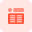 Edited paragraph body in adjustable frame layout icon