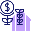 financial growth icon