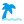 softteal color style beach icon