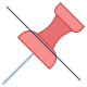 office l style unpin icon