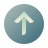 deco color style scroll up icon