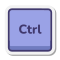 stickers style ctrl 키 icon