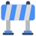 road block board icon