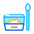Food Container and Spoon icon