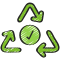 Biodegradable icon