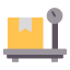 pesar paquete icon