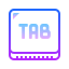 Tab-Taste icon
