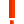 A punctuation mark indicating an exclamation symbol icon