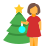 Украшение новогодней елки icon