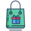 sac-cadeau-externe-e-commerce-icongeek26-couleur-linéaire-icongeek26 icon