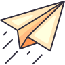 Avión de papel icon