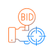 Cryptocurrency Auction icon