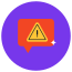 경고 신호 icon