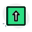 up arrow icon