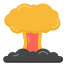 external-Nuclear-Bomb-military-smashingstocks-flat-smashing-stocks icon